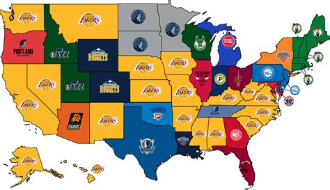 nba teams by state.